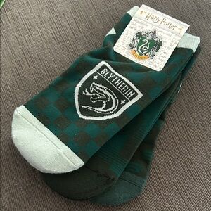 Harry Potter Slyntherin Socks 3pack 7.5-9.5 NWT